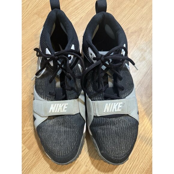 Nike Air Zoom Diamond Elite Turf Baseball Shoes Black DZ0503-001 Size 12 - Picture 3 of 9